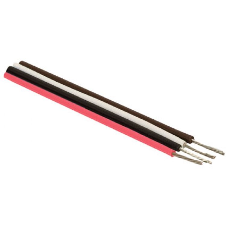Cubre cables de colores de 2 metros Color Rojo