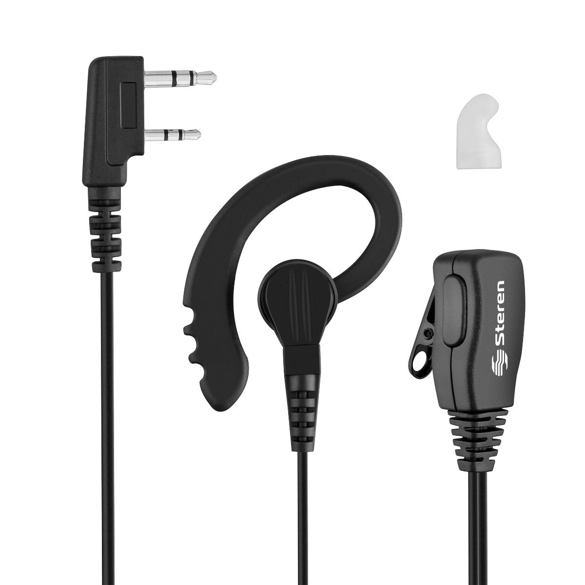 Auriculares manos libres para walkie-talkie, audífonos con barra