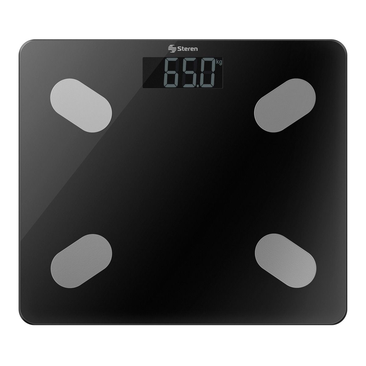 Báscula para peso corporal y porcentaje de grasa (para iOS y Android), para  IMC de agua, analizador de composición corporal, accesorio de baño