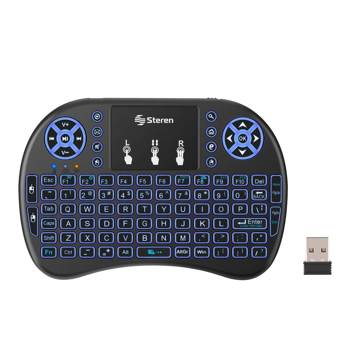 Mini Teclado Bluetooth Inalámbrico Smart Tv Touch Pad