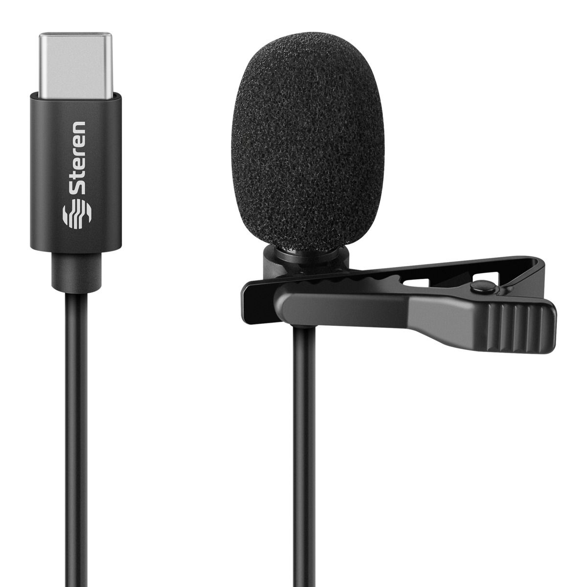 Microfono Lavalier Inalambrico para Celular Tipo USB-C