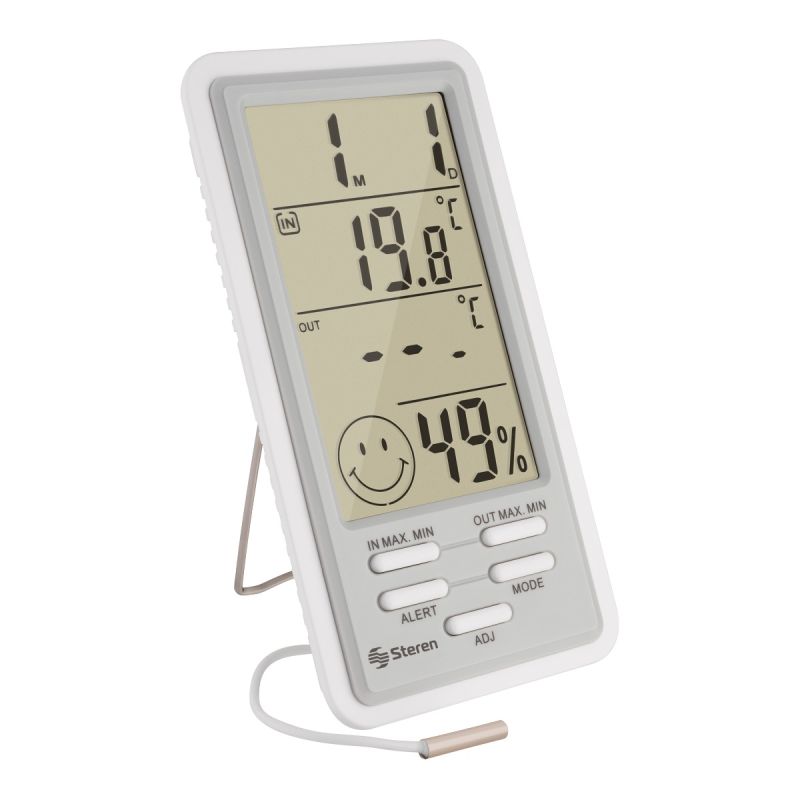 Termohigrómetro digital Medidor Temperatura y Humedad – DEKA