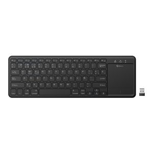 Teclado Bluetooth* / RF con touchpad, multiequipo