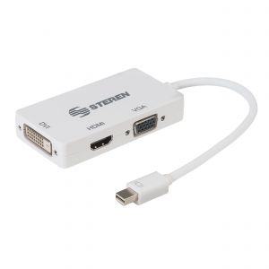 Adaptador Mini Displayport  / Thunderbolt a VGA/HDMI/DVI