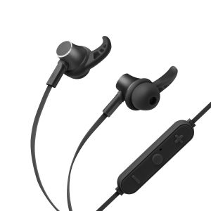 Audífonos Bluetooth* Sport con sujeción de imán-NEGRO