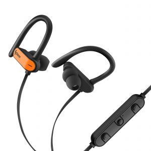 Audífonos Bluetooth* Sport Free con batería de larga duración naranja