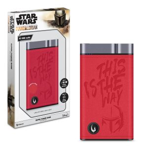 Power Bank de 10,000 mAh con QC y PD 18 W con 2 salidas USB y 1 USB C Star Wars™