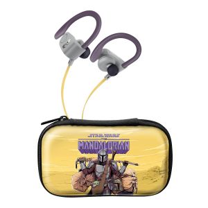 Audífonos Bluetooth Sport Free con cable plano Star Wars„¢ modelo Mandalorian