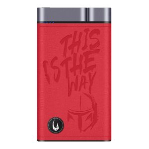 Power Bank de 10,000 mAh con QC y PD 18 W con 2 salidas USB y 1 USB C Star Wars™ modelo Mandalorian