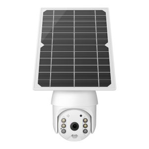 Cámara de seguridad 4G 2 Mpx robotizada con panel solar, para exterior