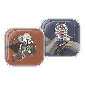 2 Soportes nano stick de gel para celular Star Wars™ modelo Ahsoka-Mando